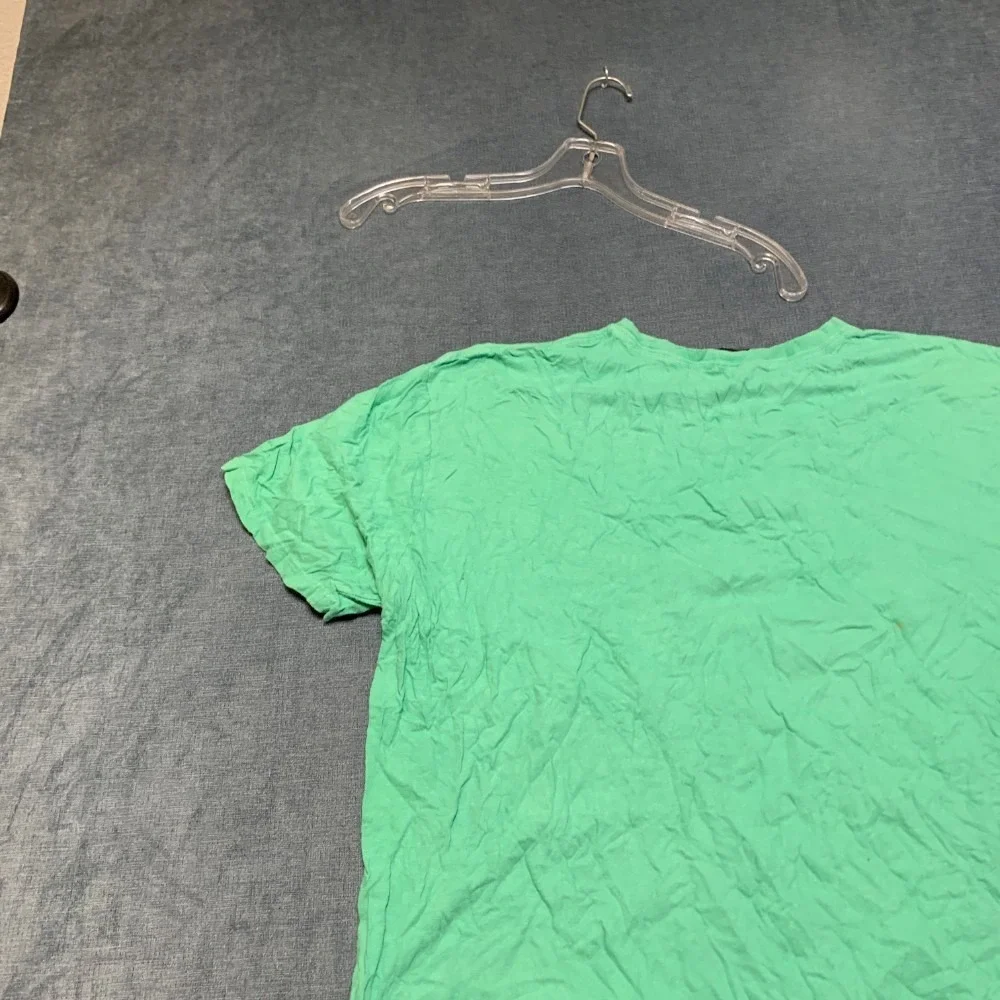 Polo Ralph Lauren T Shirt Mens Medium Green Embroidered Logo Casual Short Sleeve